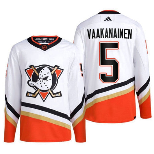 NHL Urho Vaakanainen Anaheim Ducks 5 Jersey