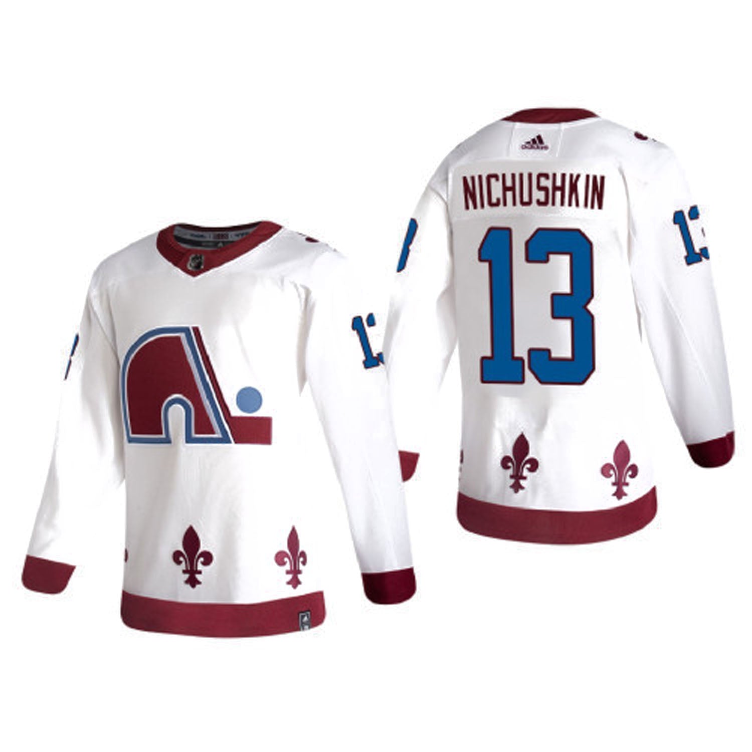 Valeri Nichushkin Colorado Avalanche Retro orders Reverse Jersey #13, 2022-2023 2XL - 5