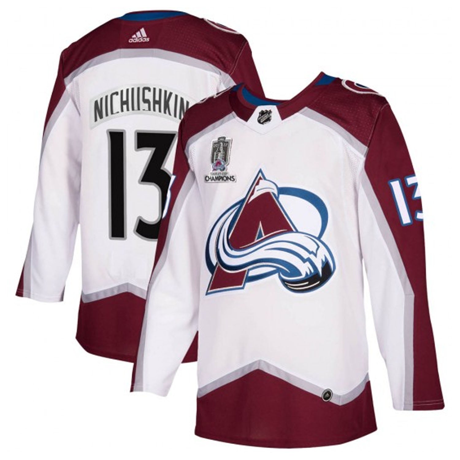 Valeri Nichushkin newest Colorado Avalanche Retro Reverse Jersey #13, 2022-2023 3XL - 5