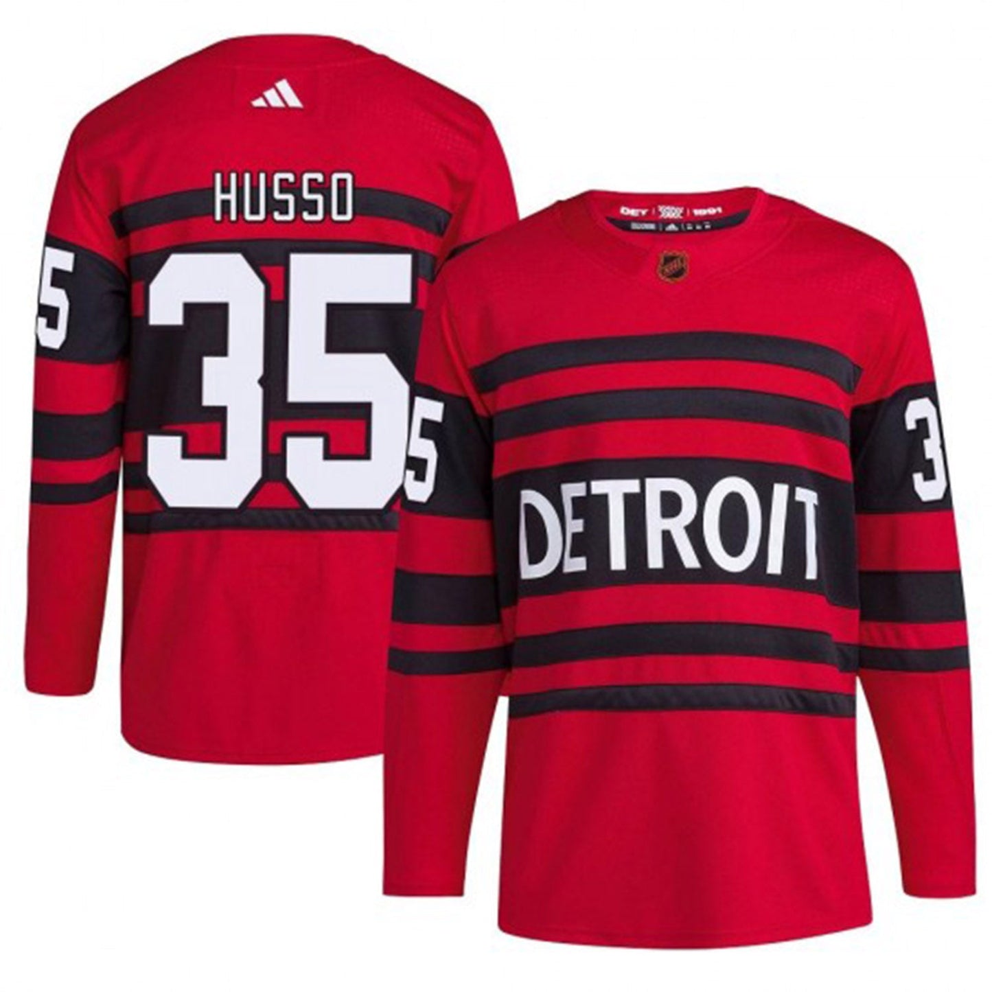 NHL Ville Husso Detroit Red Wings 35 Jersey