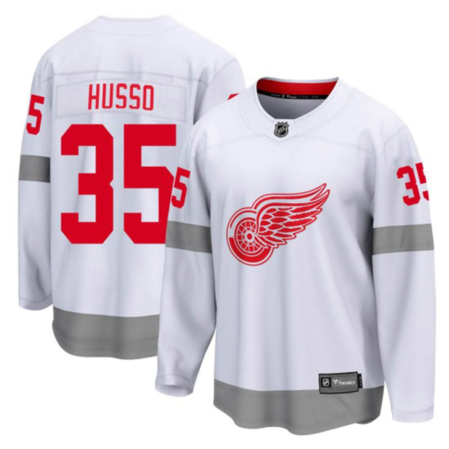 NHL Ville Husso Detroit Red Wings 35 Jersey