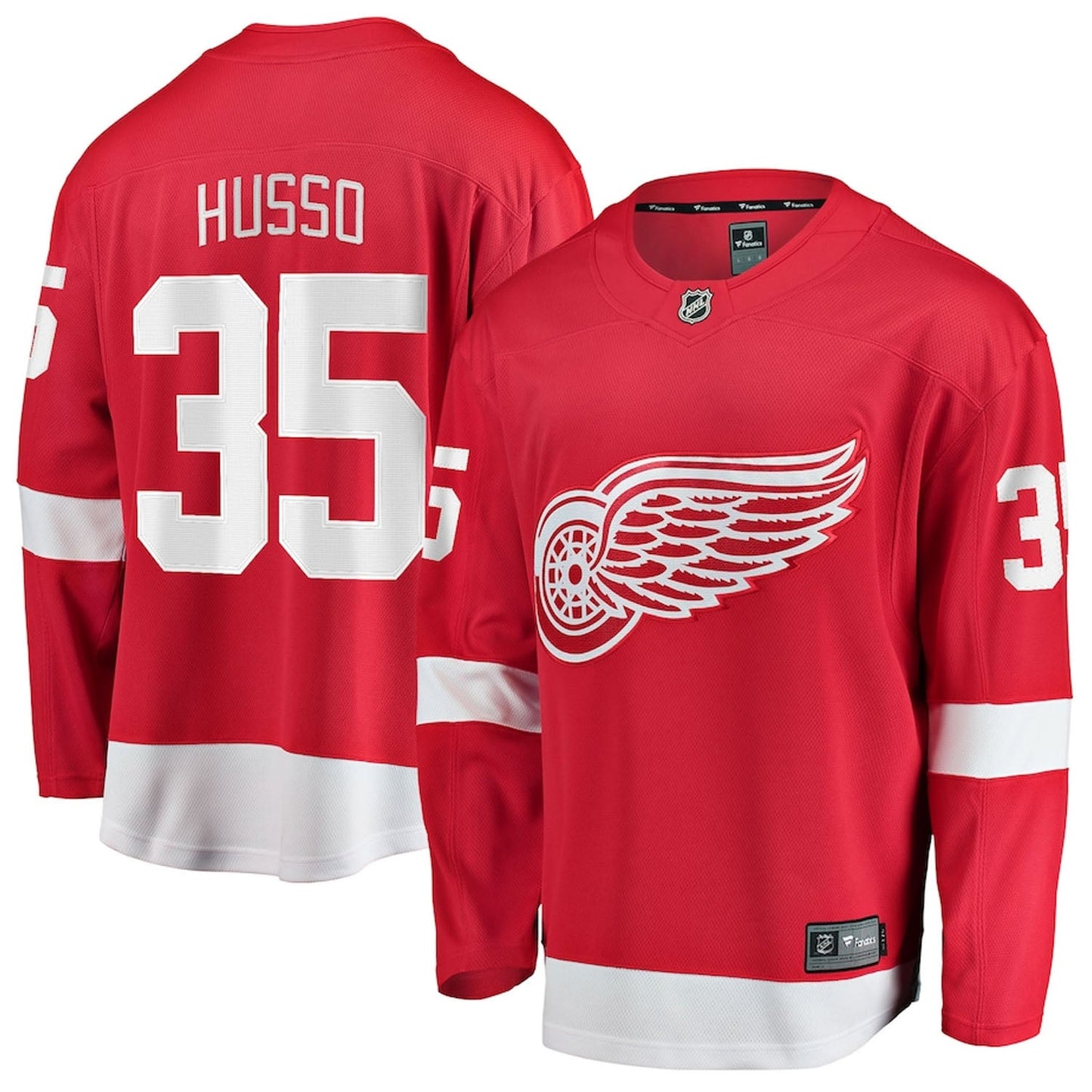 NHL Ville Husso Detroit Red Wings 35 Jersey