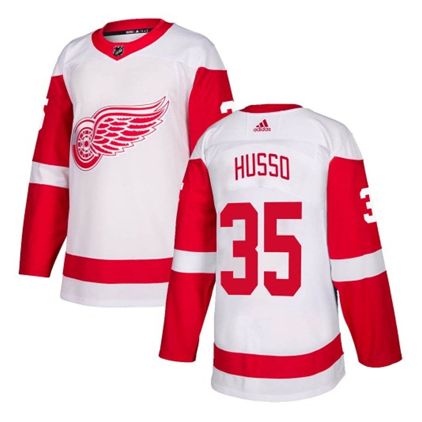 NHL Ville Husso Detroit Red Wings 35 Jersey