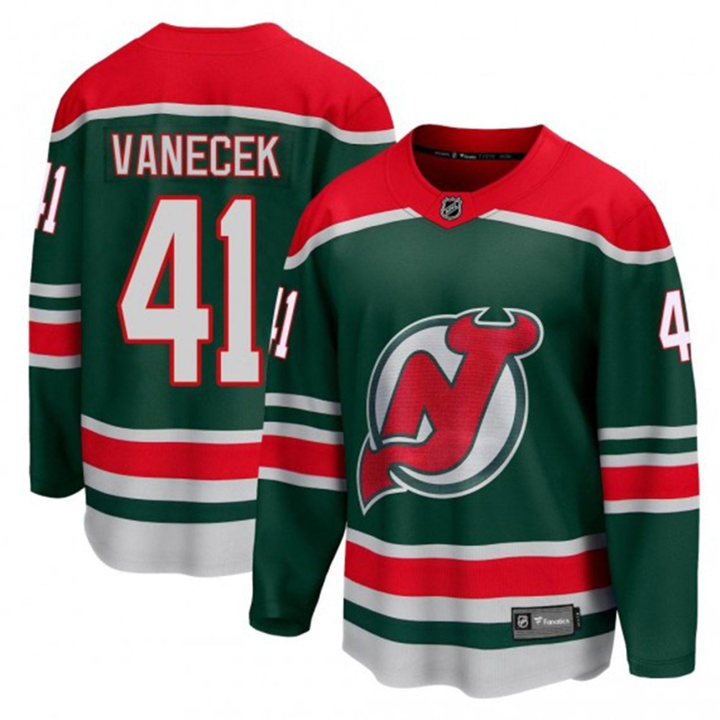 NHL Vitek Vaneek New Jersey Devils 41 Jersey