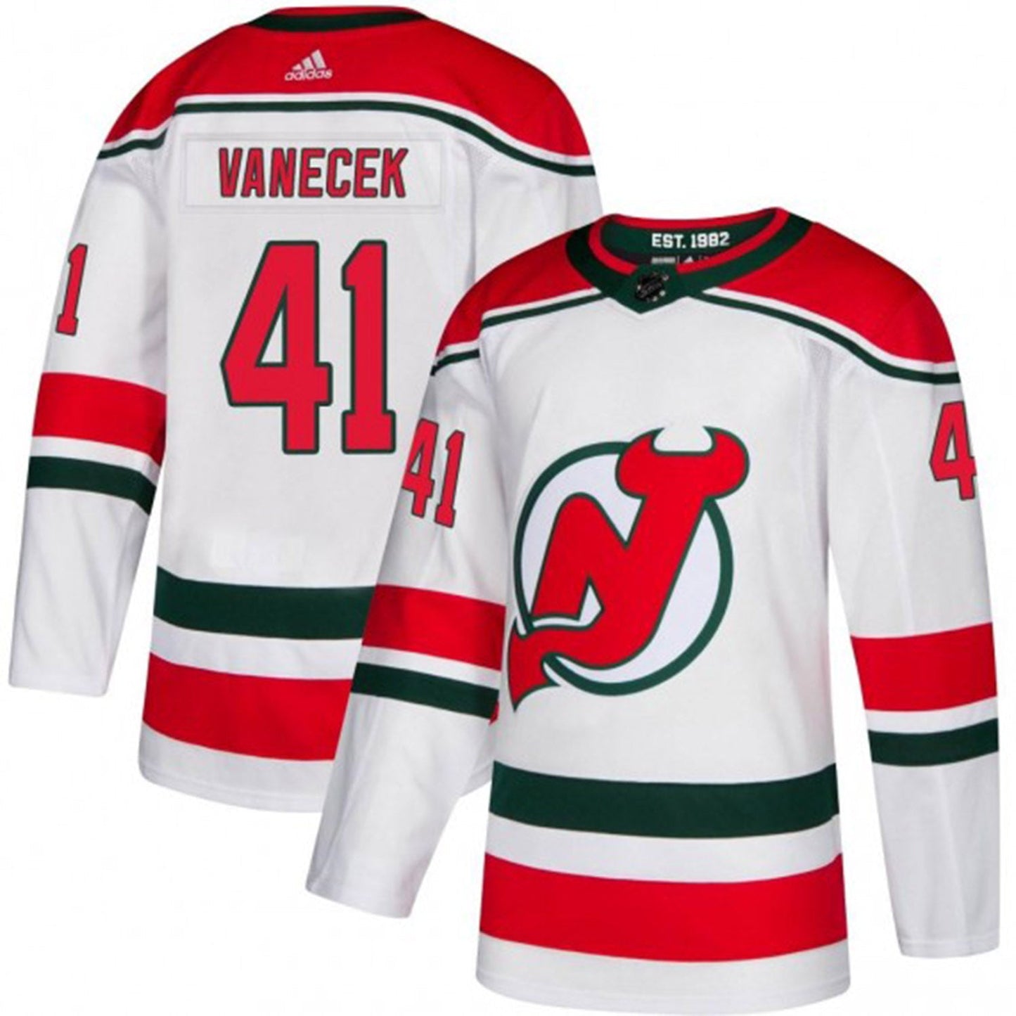 NHL Vitek Vaneek New Jersey Devils 41 Jersey