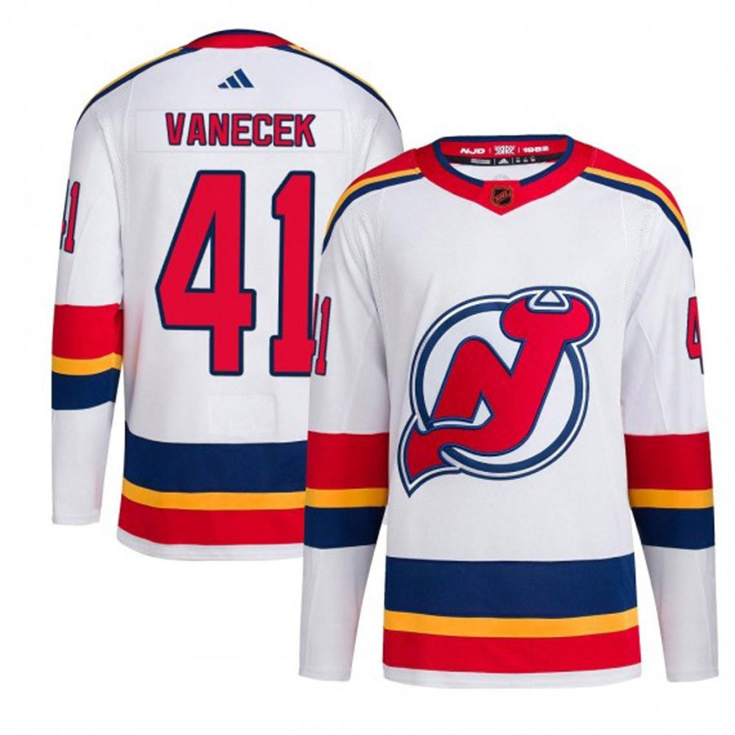 NHL Vitek Vaneek New Jersey Devils 41 Jersey