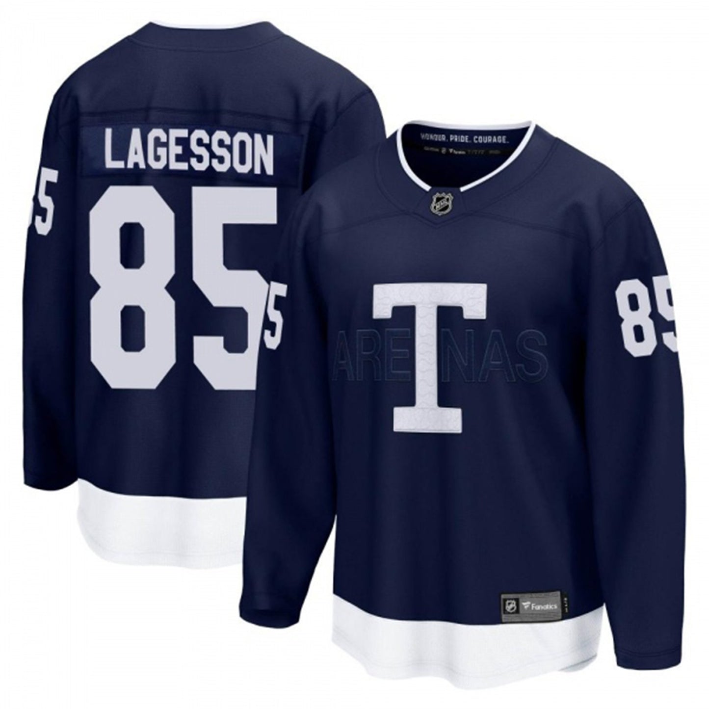 NHL William Lagesson Toronto Maple Leafs 85 Jersey