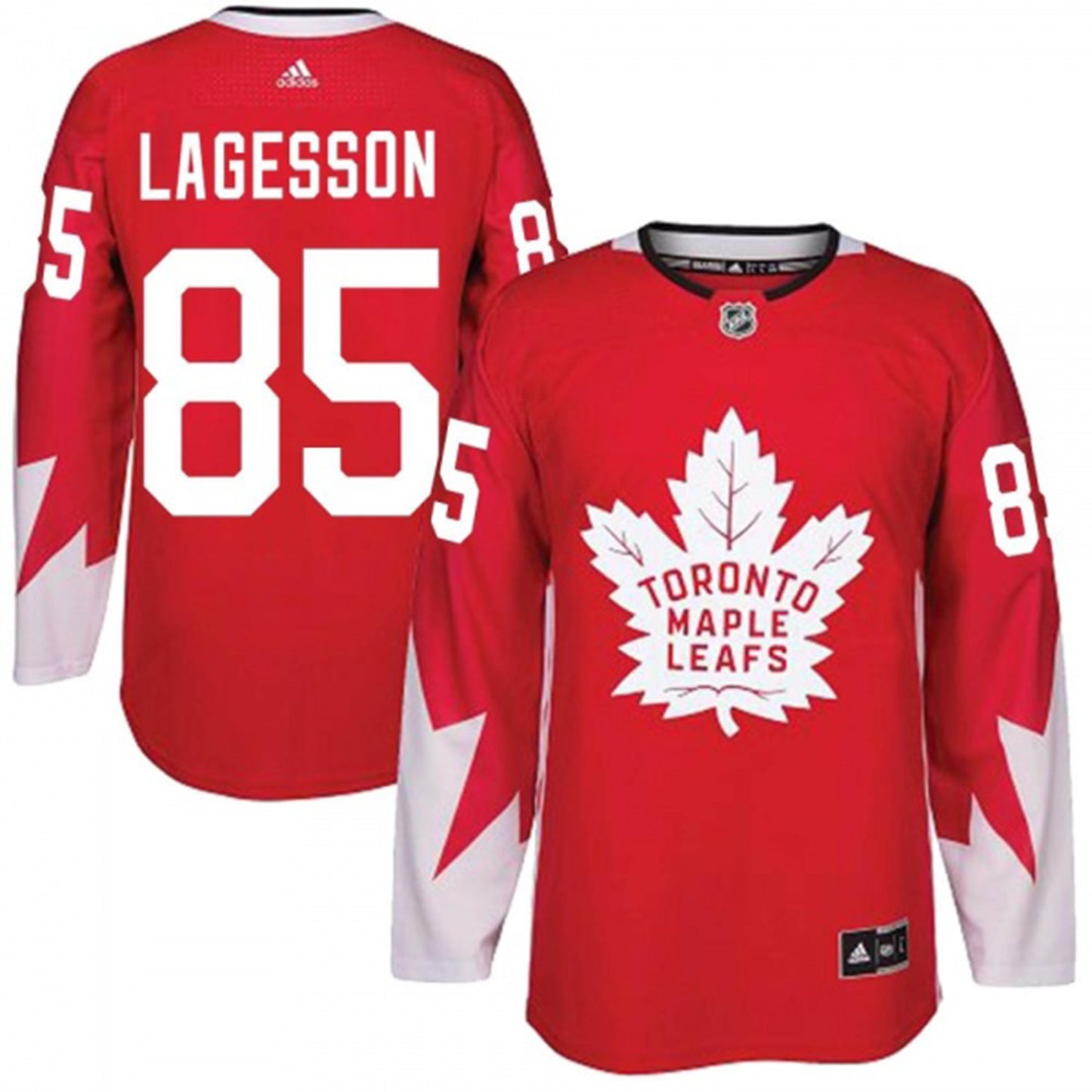 NHL William Lagesson Toronto Maple Leafs 85 Jersey