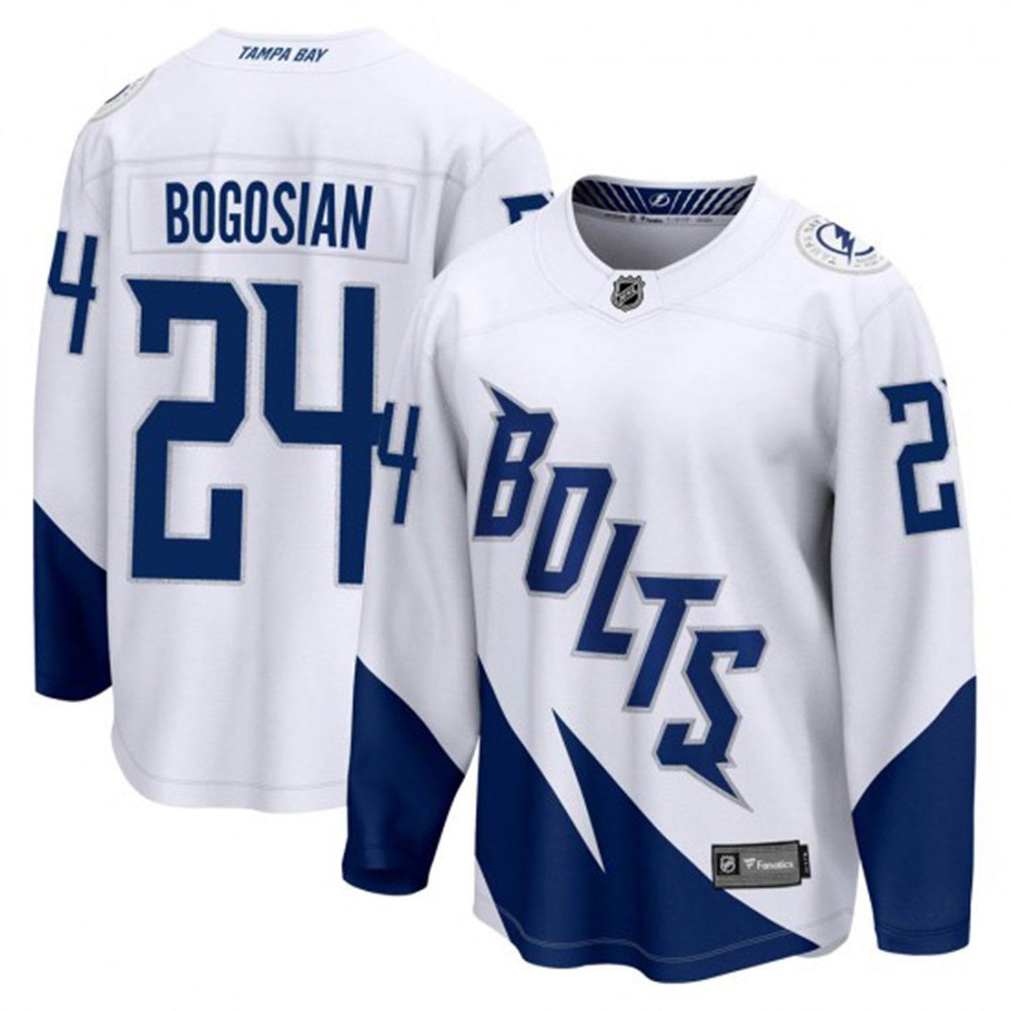 NHL Zach Bogosian Tampa Bay Lightning 24 Jersey