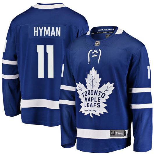 NHL Zach Hyman Toronto Maple Leafs 11 Jersey