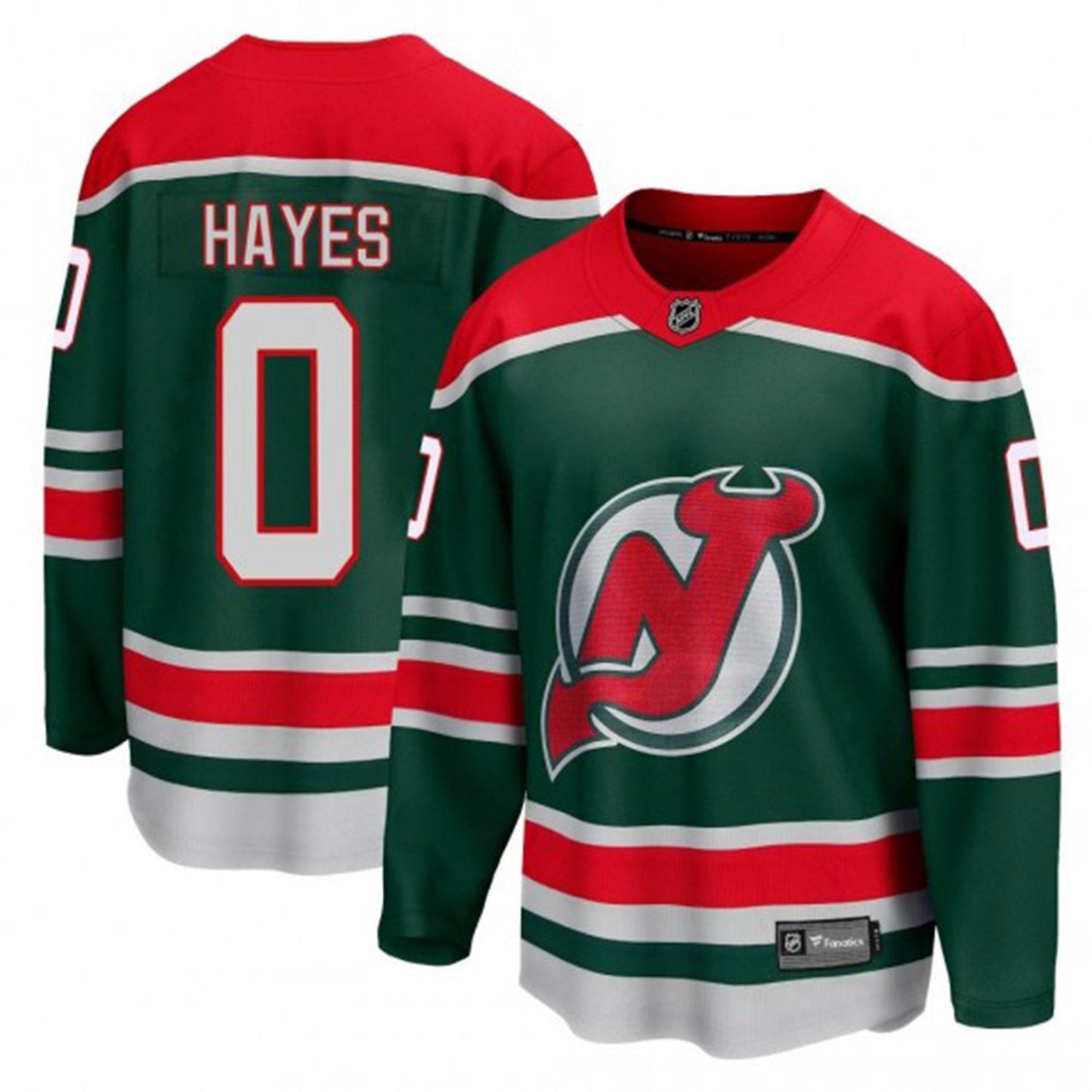 NHL Zachary Hayes New Jersey Devils 0 Jersey