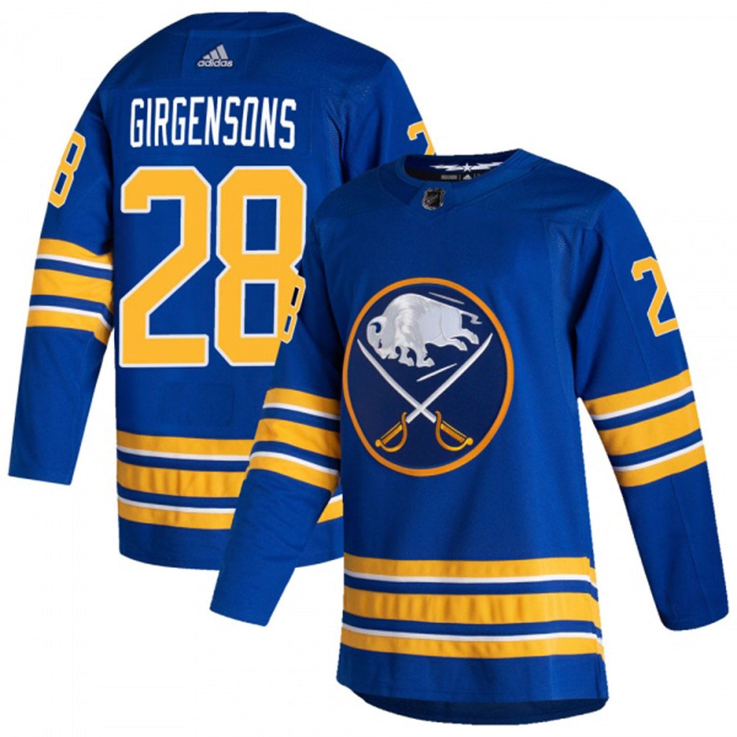 NHL Zemgus Girgensons Buffalo Sabres 28 Jersey