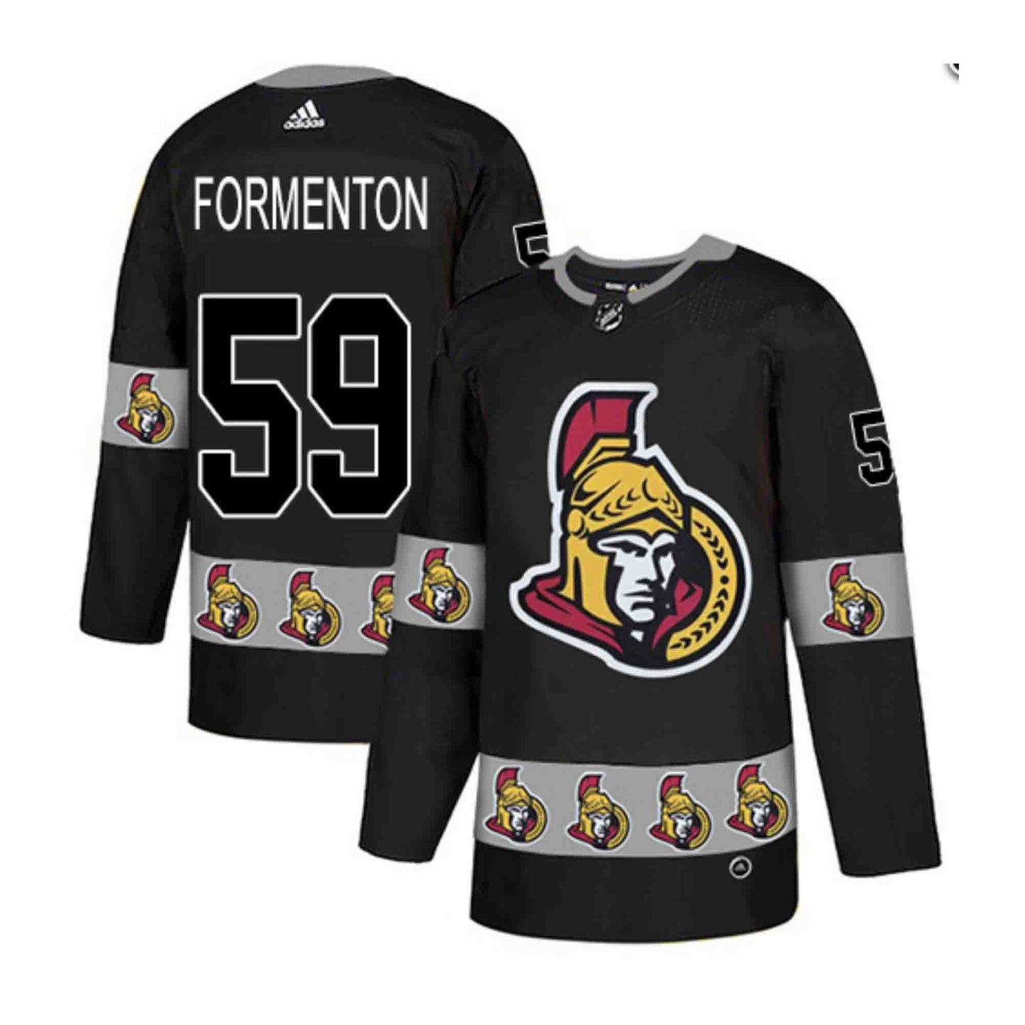 NHL Alex Formenton Ottawa Senators 59 Jersey