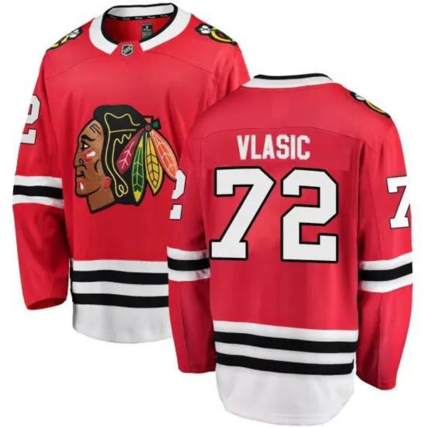 NHL Alex Vlasic Chicago Blackhawks 72 Jersey The Jersey King