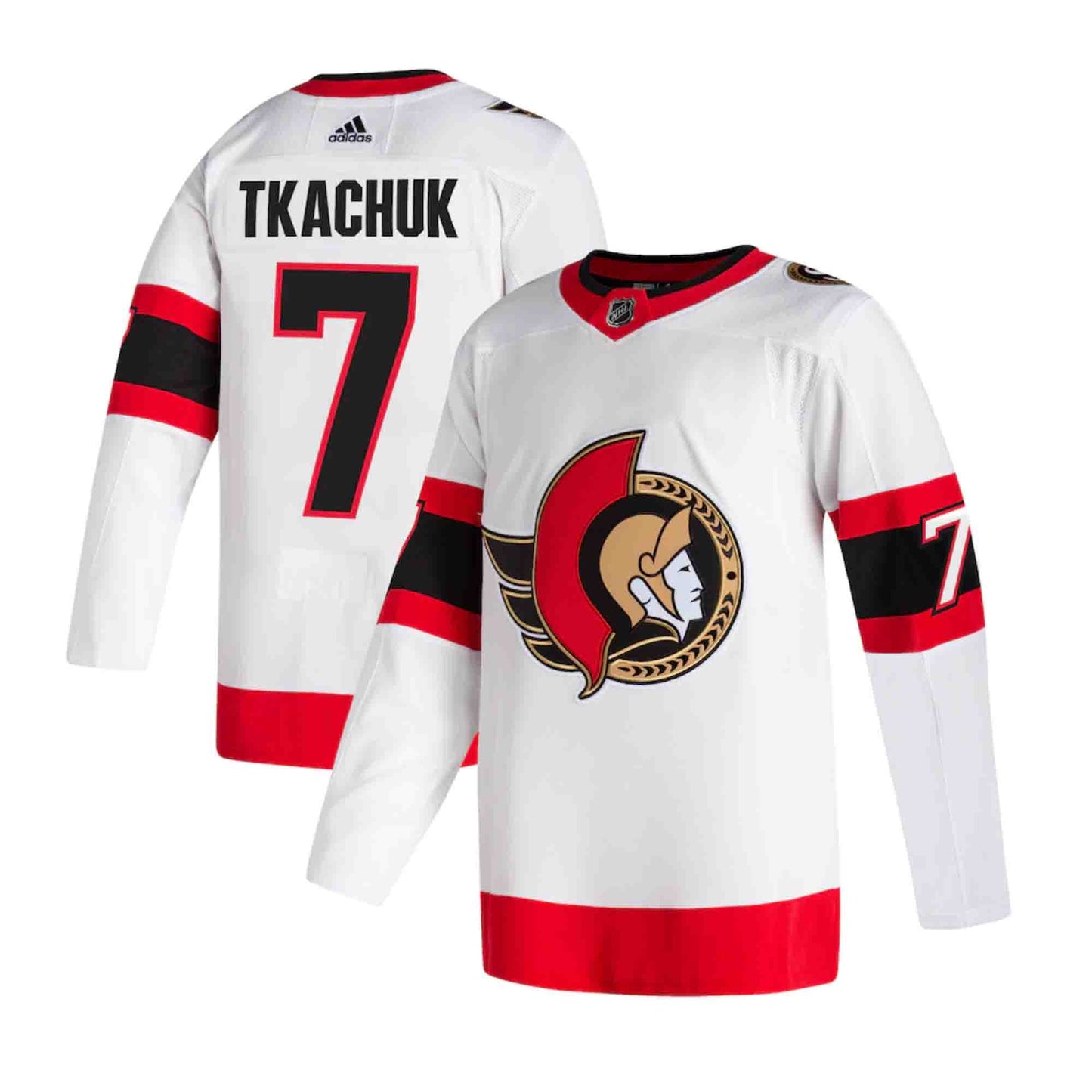 NHL Brady Tkachuk Ottawa Senators 7 Jersey