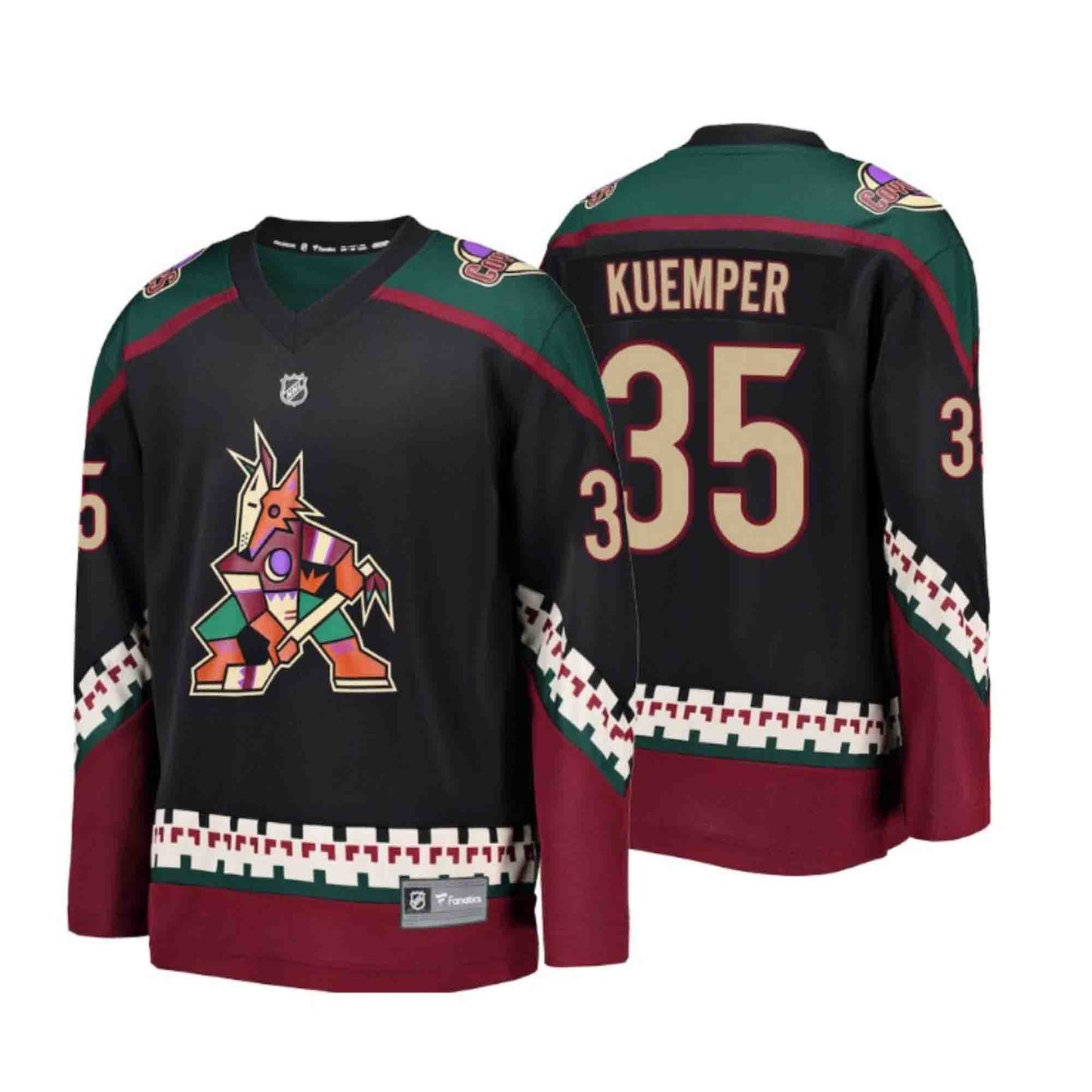NHL Darcy Kuemper Arizona Coyotes 35 Jersey
