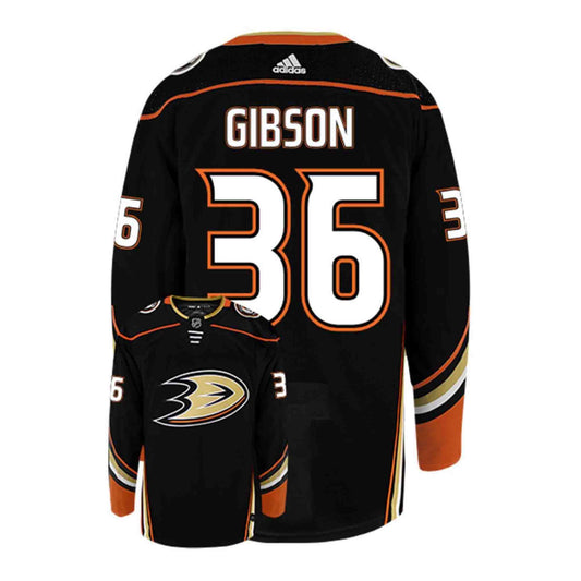 NHL John Gibson Anaheim Ducks 36 Jersey