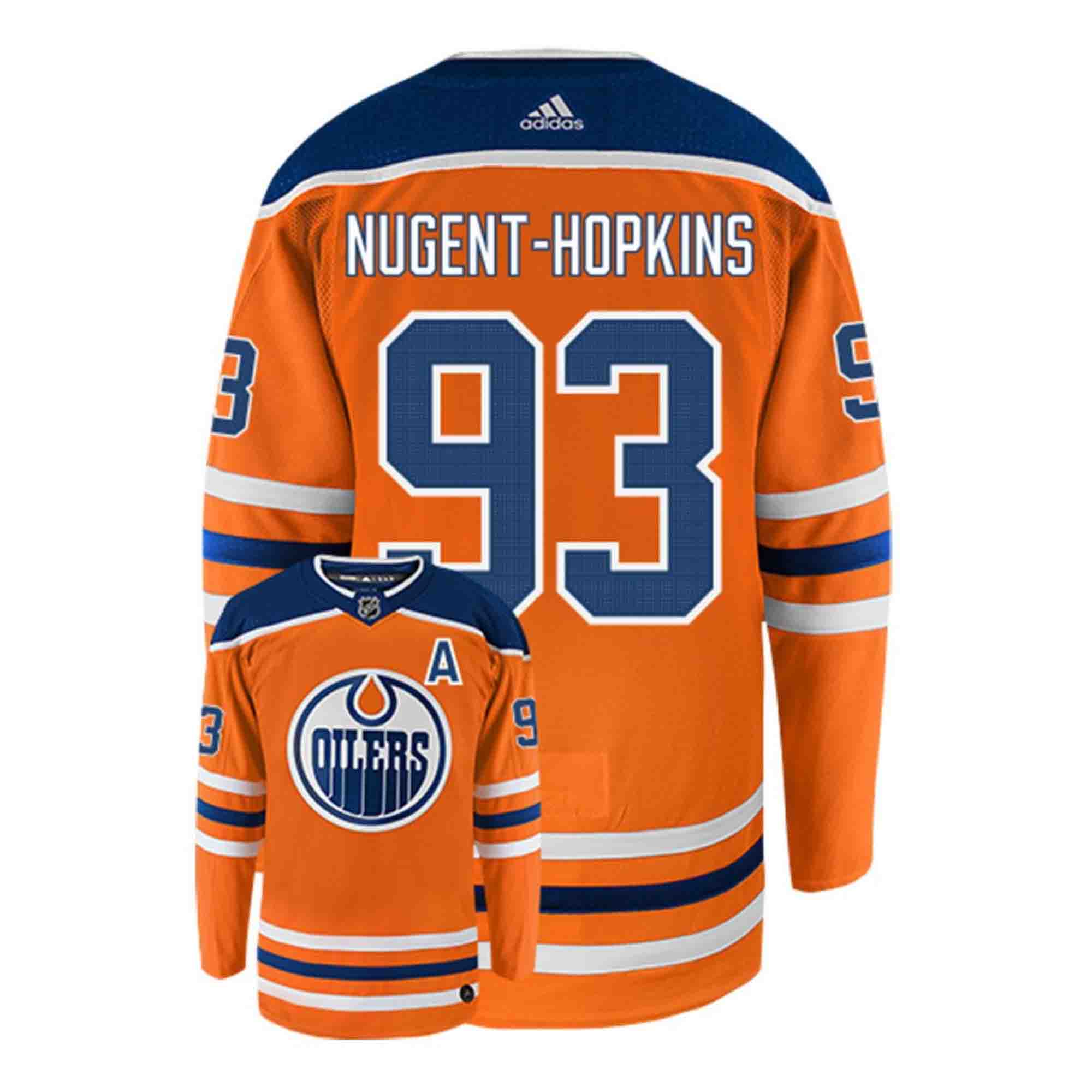 NHL Ryan Nugent Hopkins Edmonton Oilers 93 Jersey The Jersey King