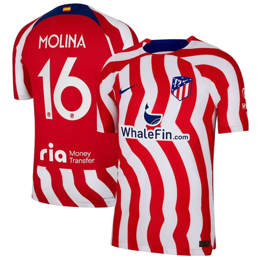 Nahuel Molina Atletico Madrid 16 Jersey