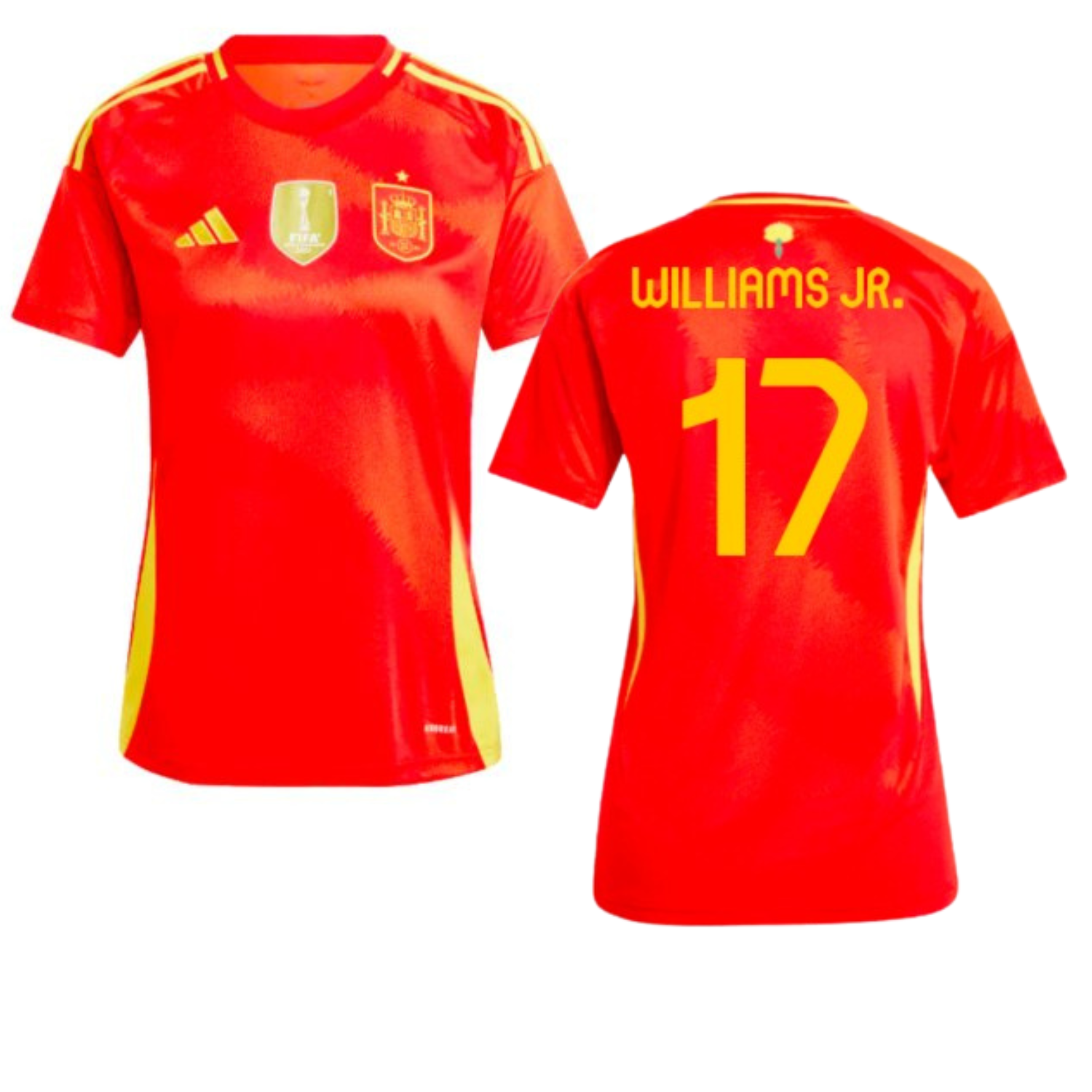 Nico Williams Jr Spain 17 Jersey – The Jersey King