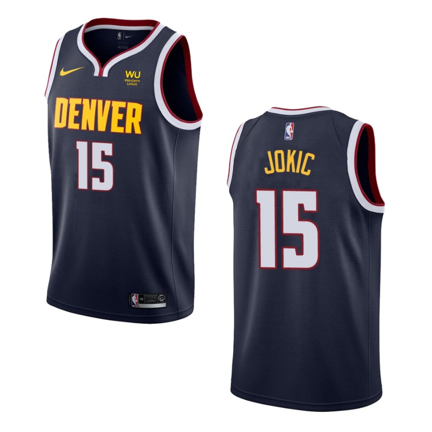 NBA Nikola Jokic Denver Nuggets 15 Jersey