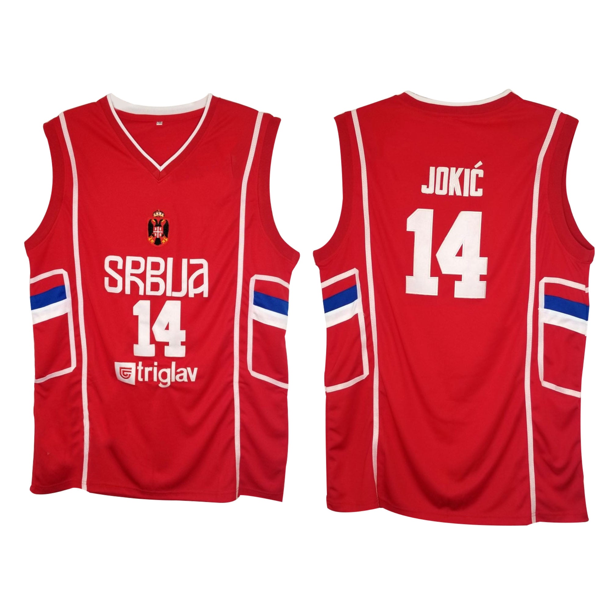 Nikola Jokic Serbia Euro 14 Basketball Jersey The Jersey King