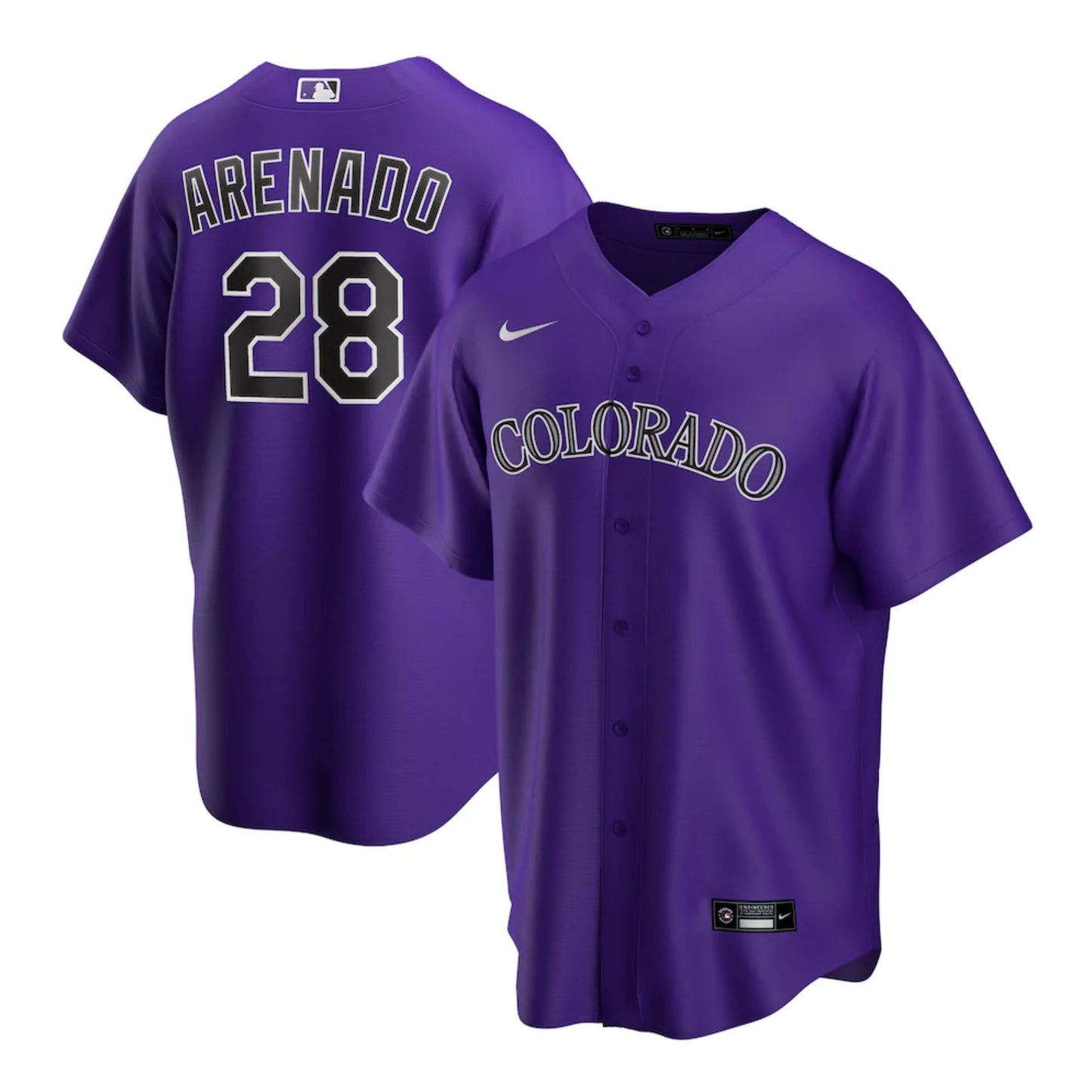 MLB Nolan Arenado Colorado Rockies 28 Jersey