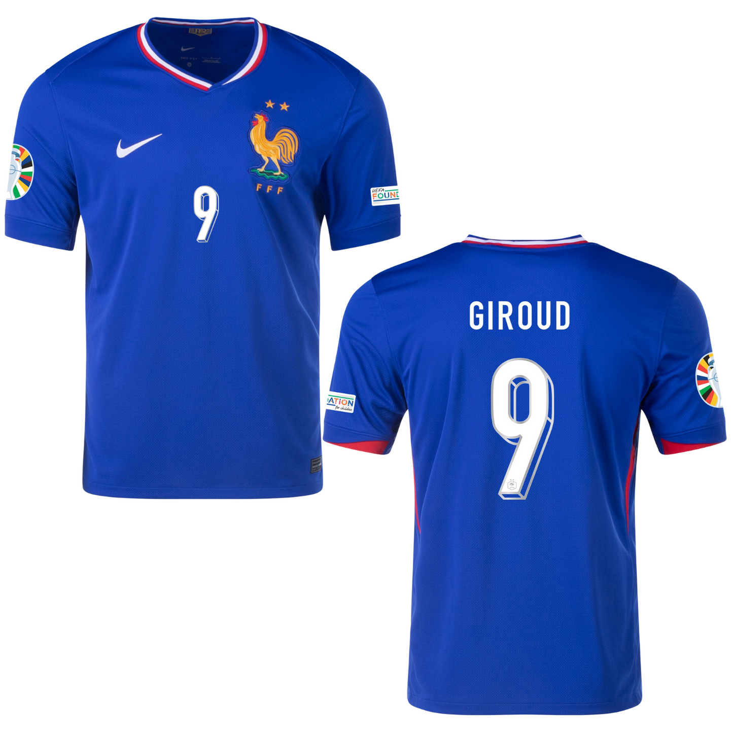 Olivier Giroud France 9 FIFA World Cup Jersey