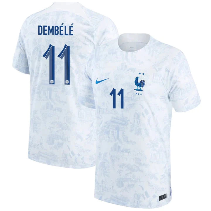 Ousmane Dembele France 11 FIFA World Cup Jersey