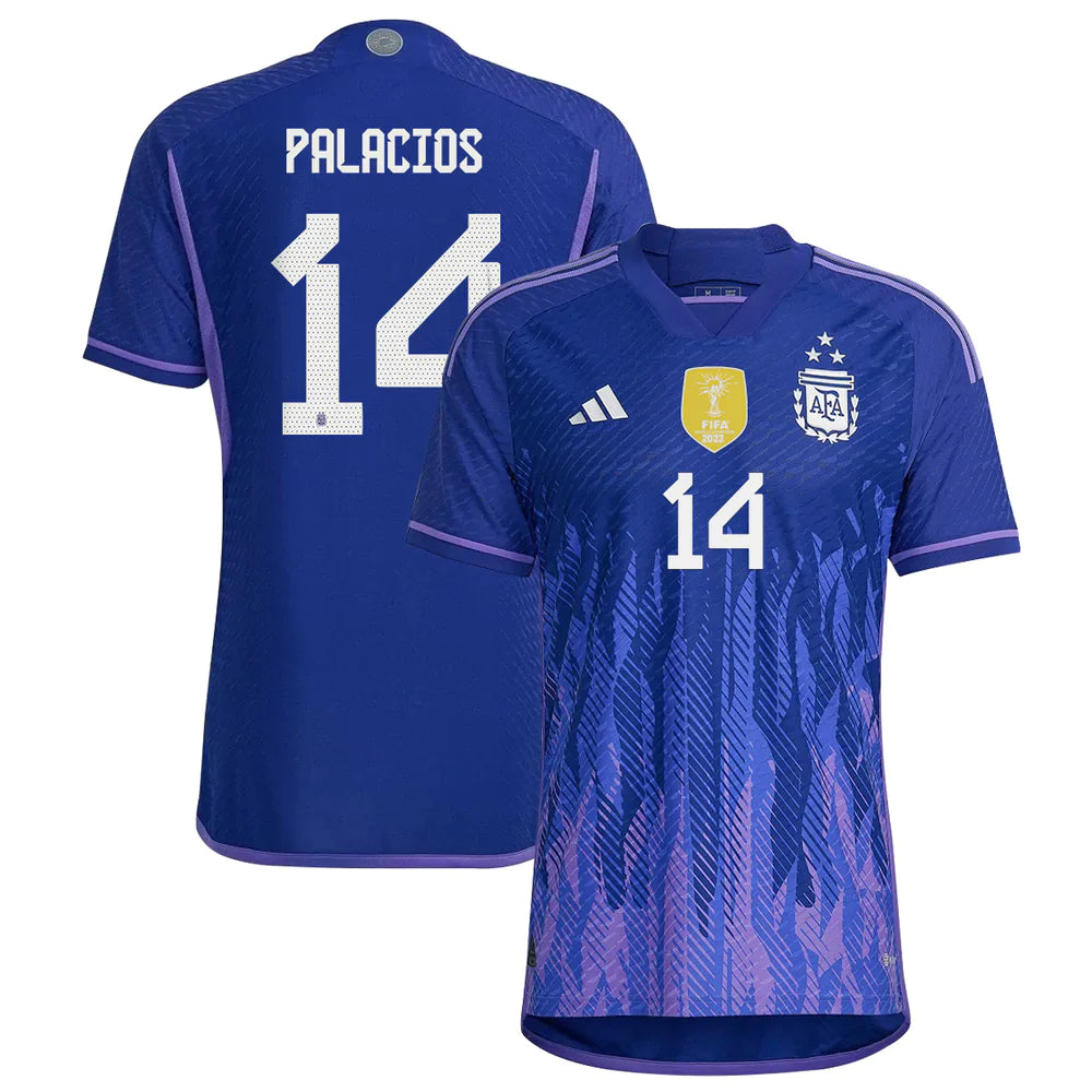 Exequiel Palacios Argentina 14 FIFA World Cup Jersey