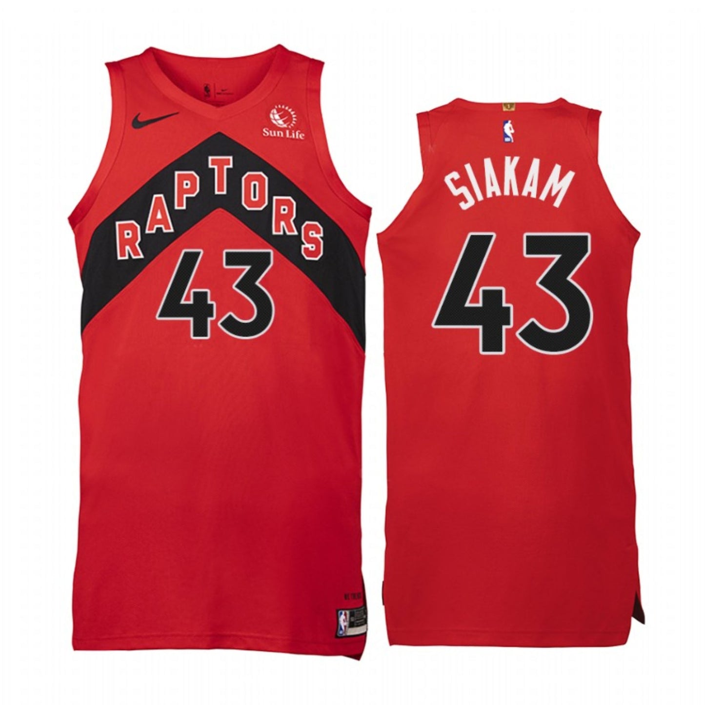 NBA Pascal Siakam Toronto Raptors 43 Jersey