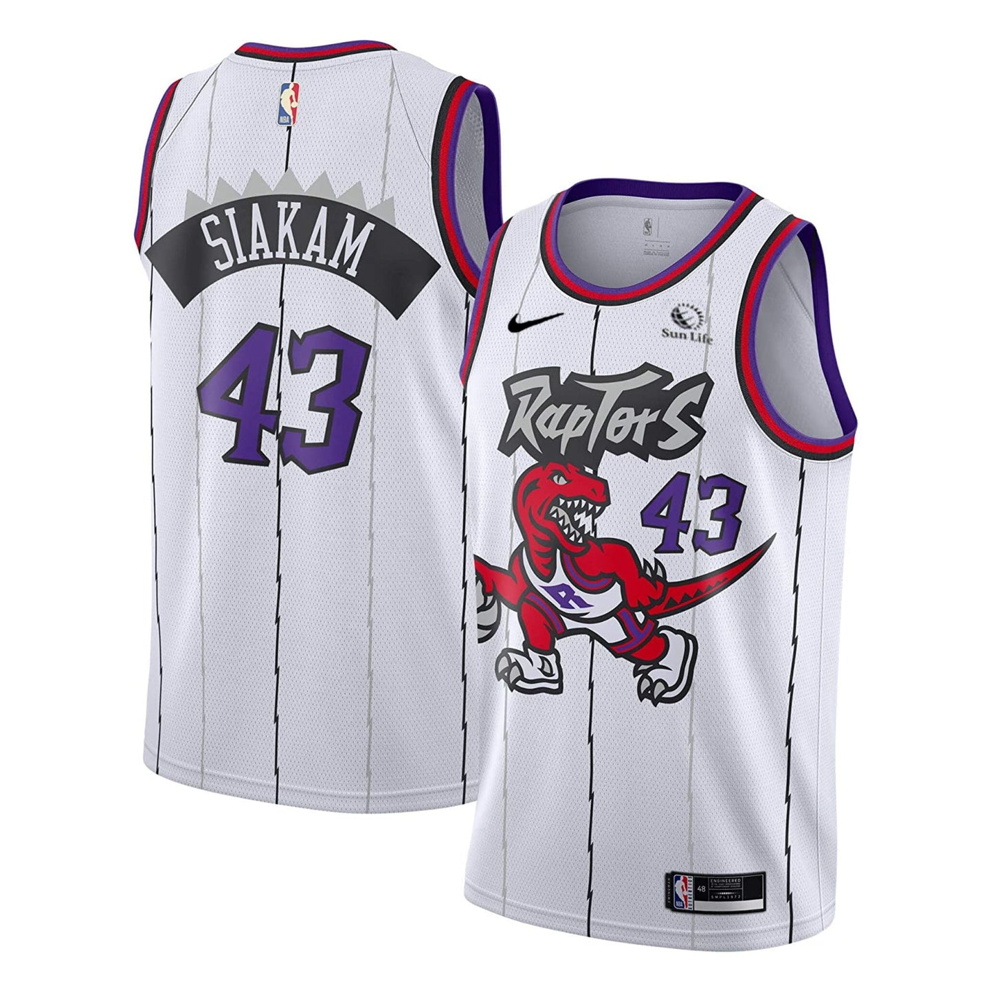 NBA Pascal Siakam Toronto Raptors 43 Jersey