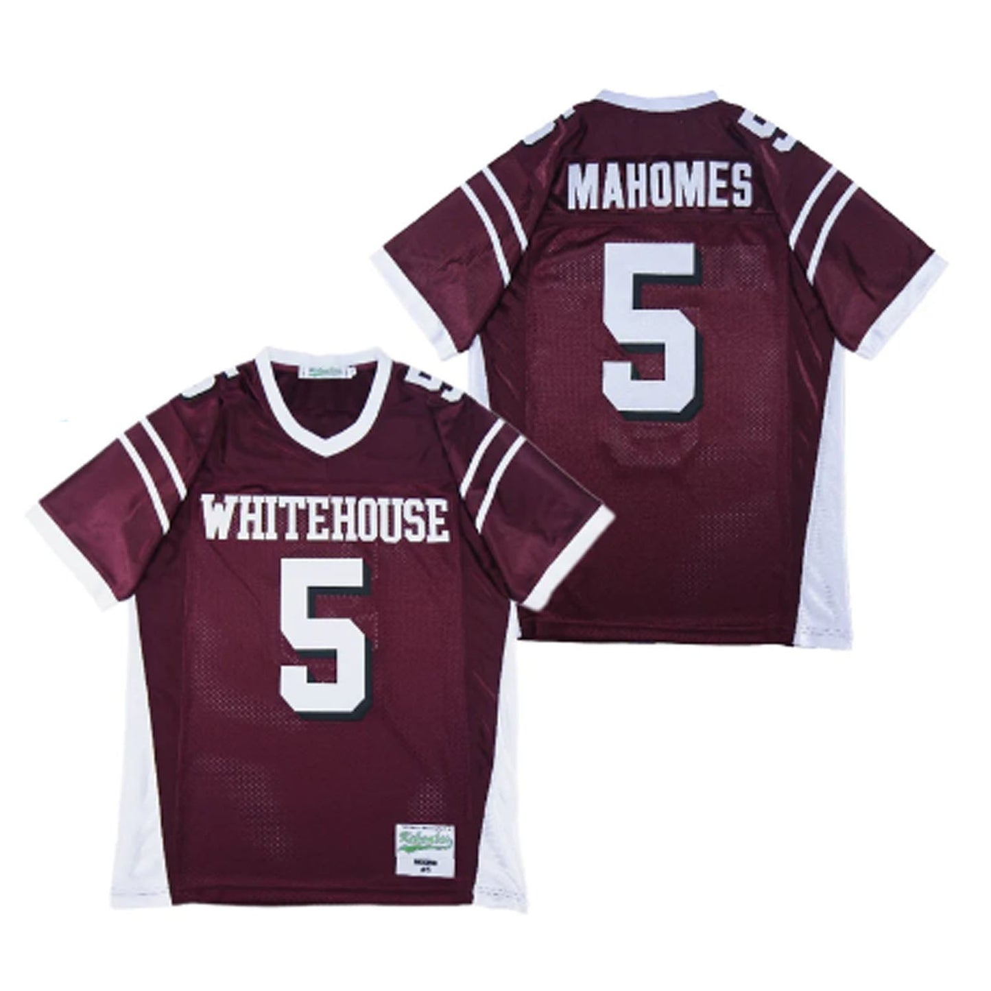 Patrick Mahomes Whitehouse High School Football 5 Jersey