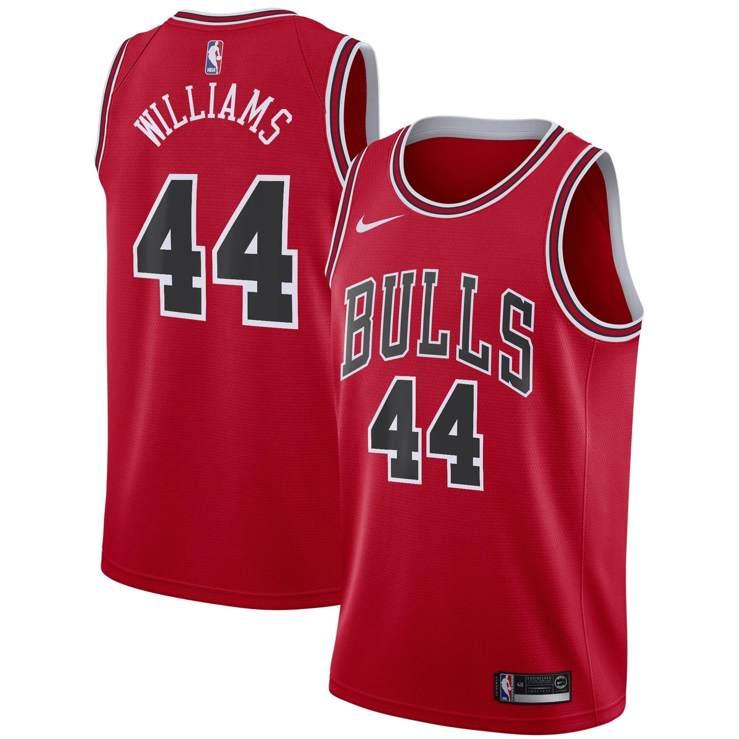 NBA Patrick Williams Chicago Bulls 44 Jersey