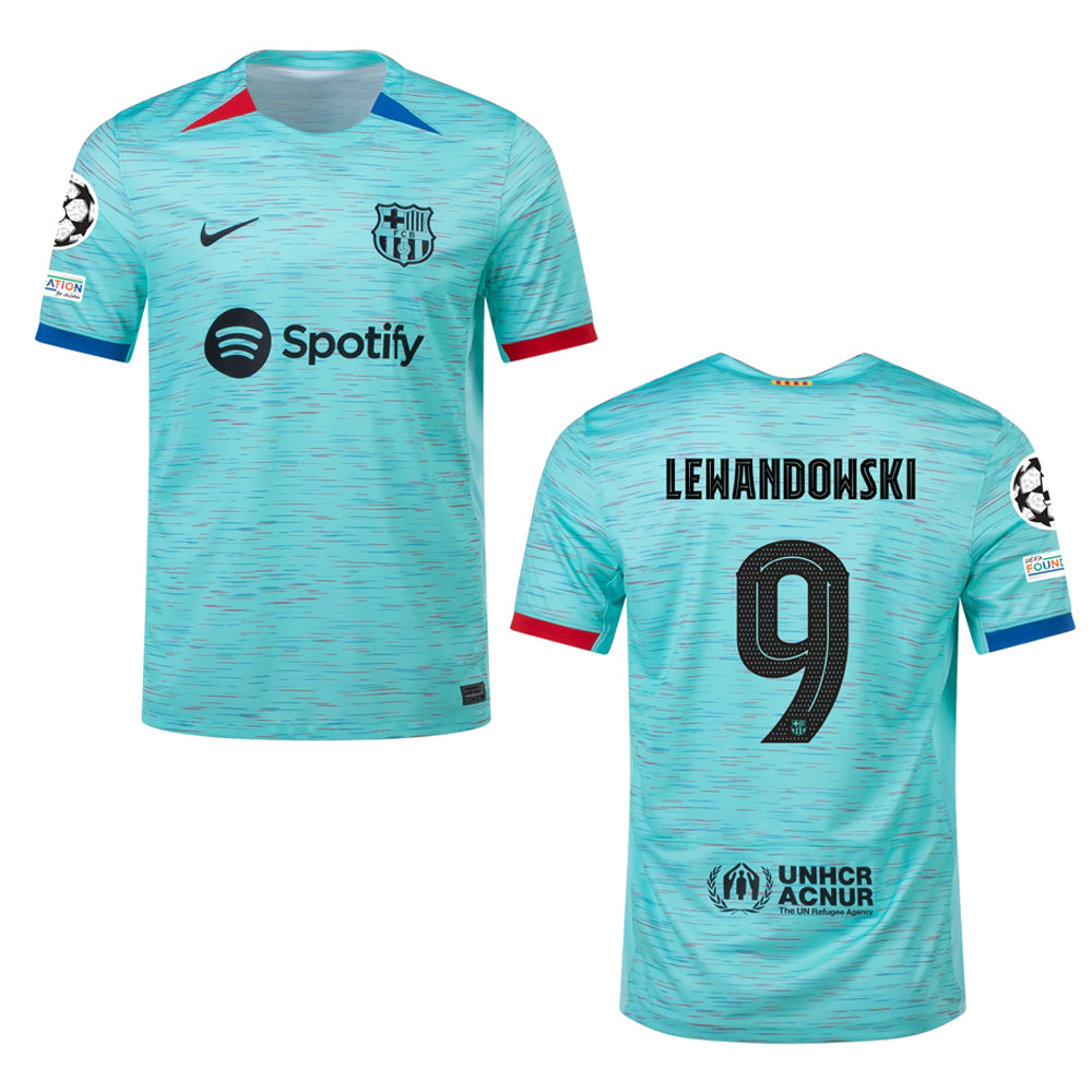 Robert Lewandowski Barcelona 9 jersey