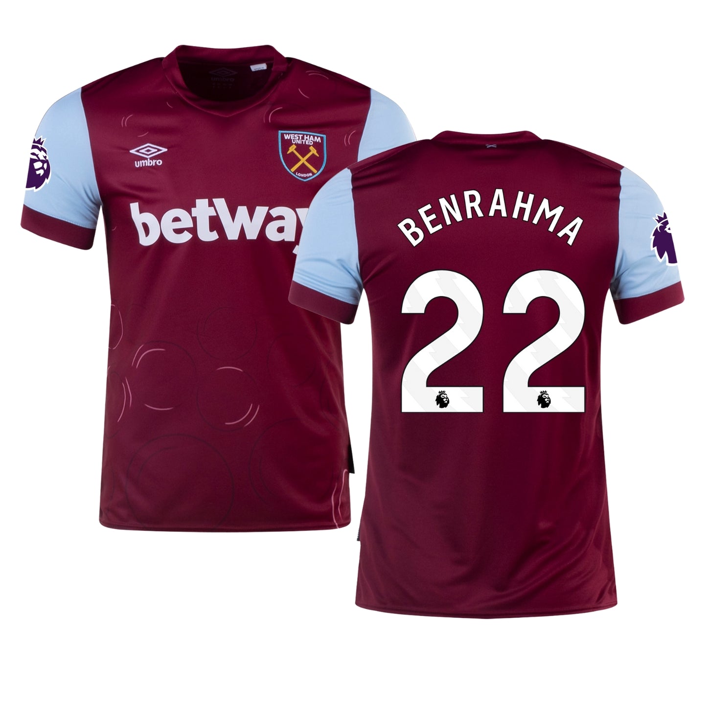 Said Benrahma West Ham 22 Jersey