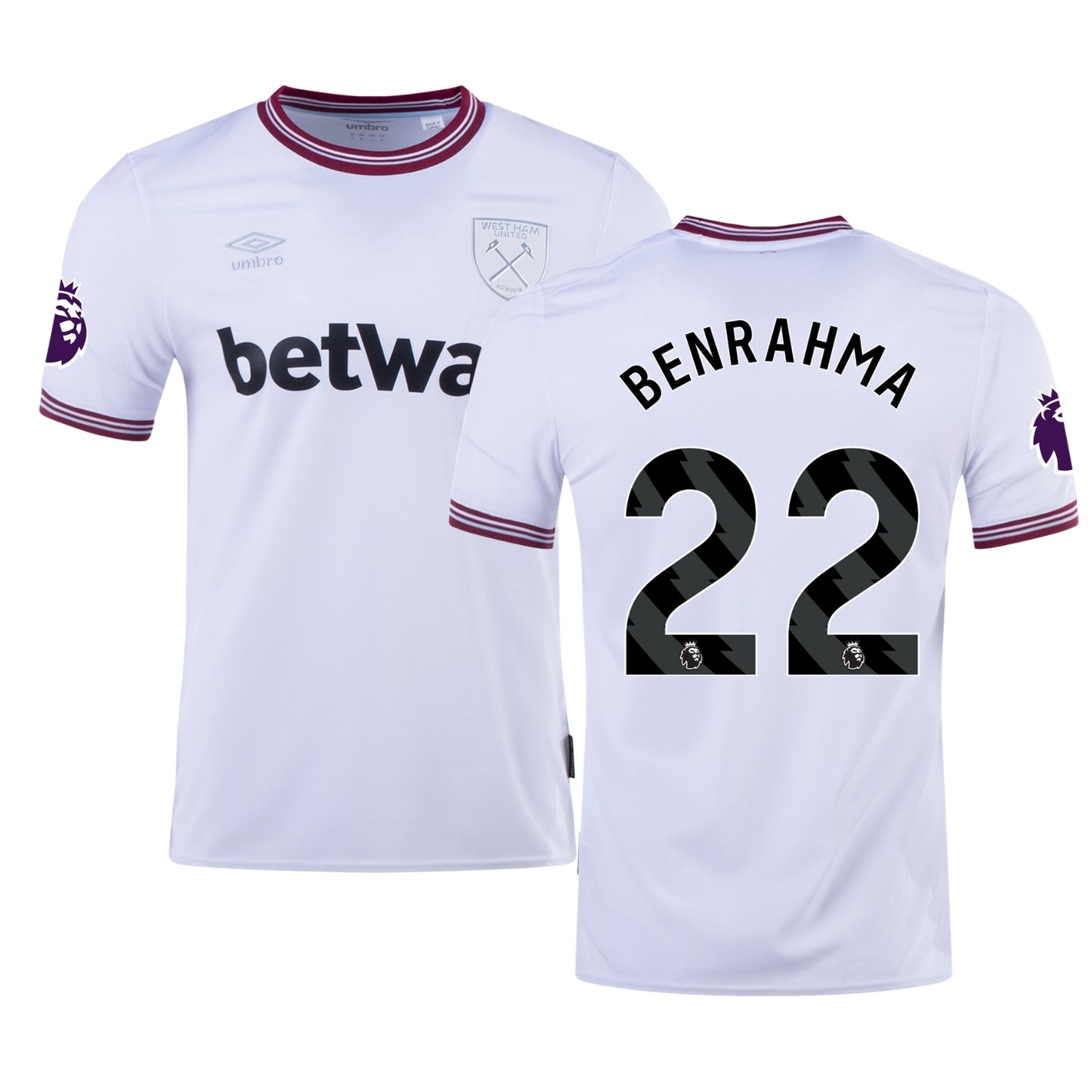 Said Benrahma West Ham 22 Jersey