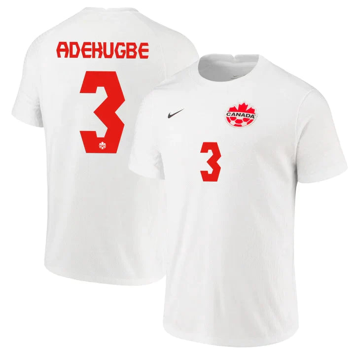 Sam Adekugbe Canada 3 FIFA World Cup Jersey