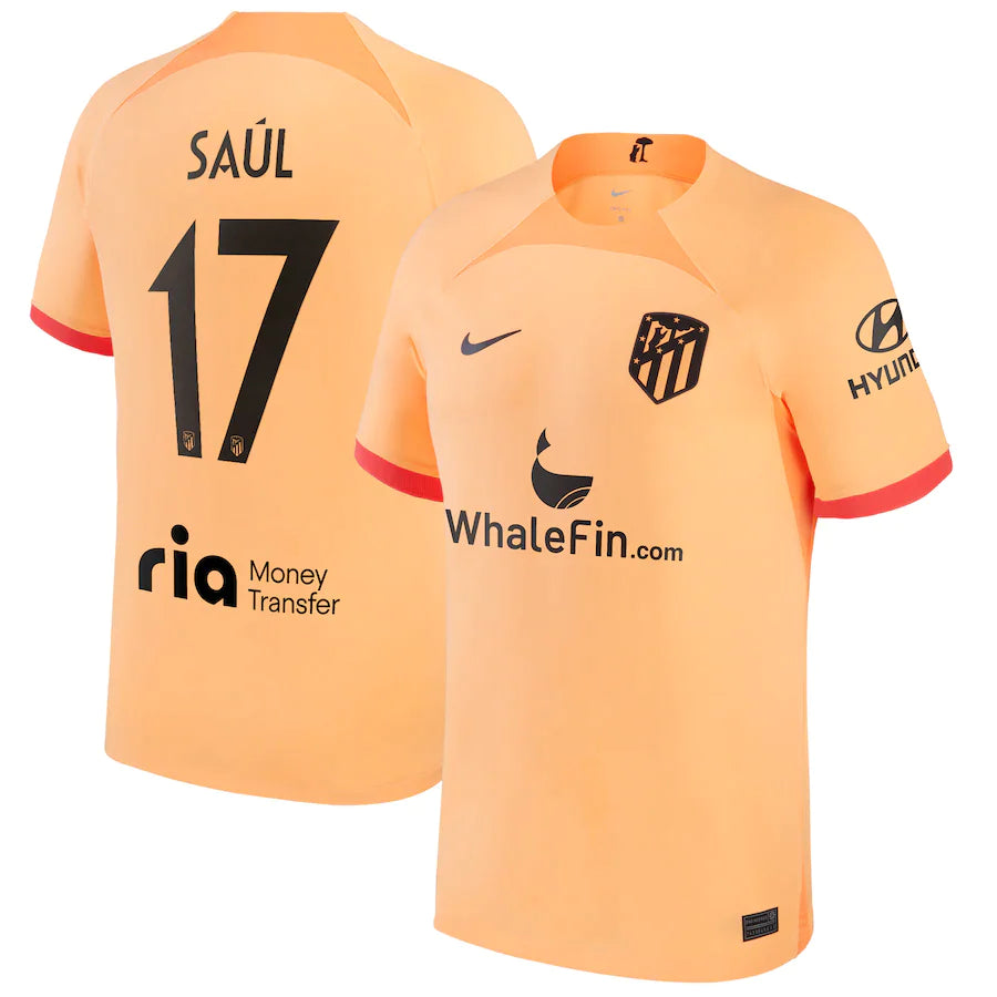 Saul Atletico Madrid 17 Jersey