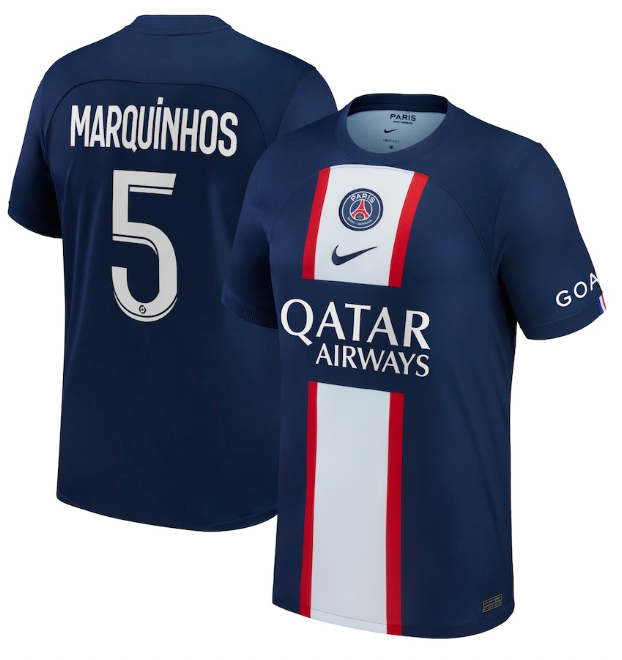 Marquinhos PSG 5 Jersey