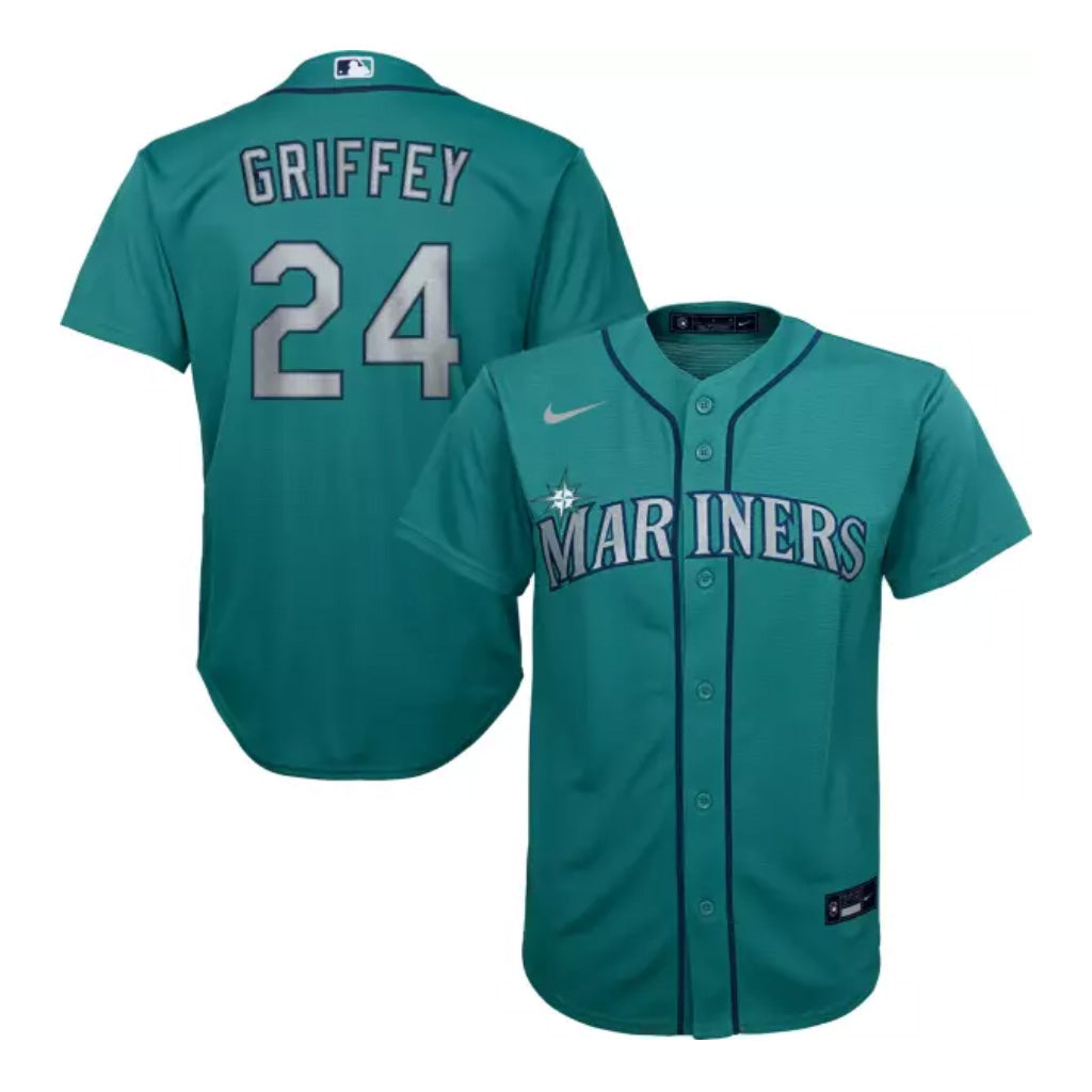 MLB Seattle Mariners Ken Griffey Jr. 24 1989 Jersey