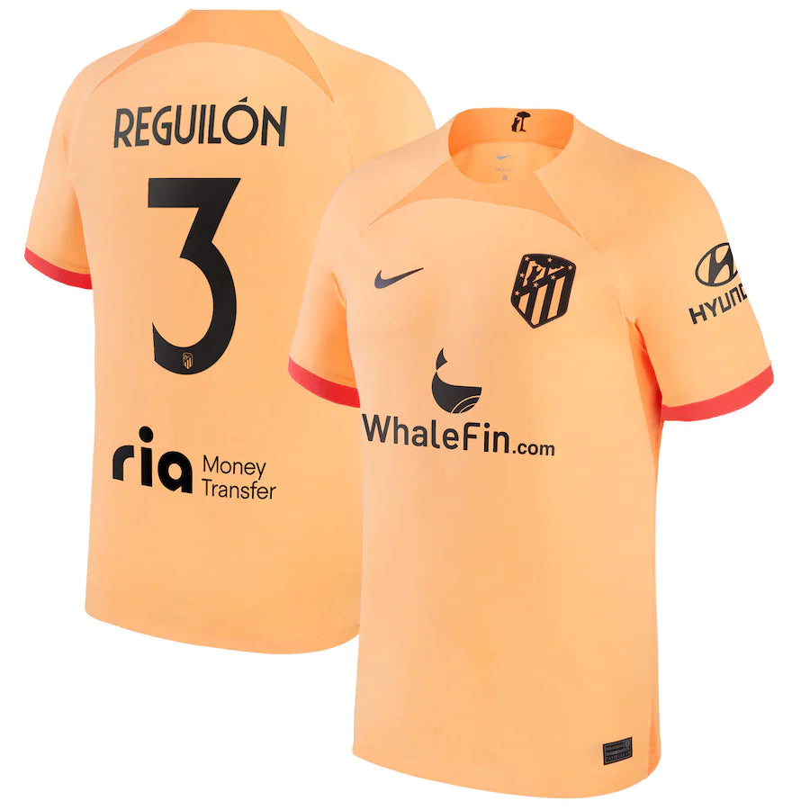 Sergio Reguilon Atletico Madrid 3 Jersey