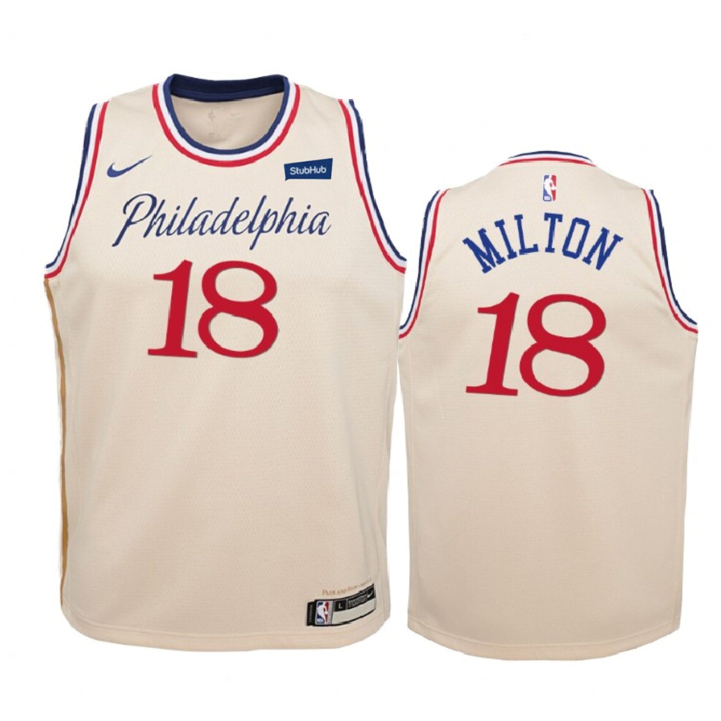 NBA Shake Milton Philadelphia 76ers 18 Jersey