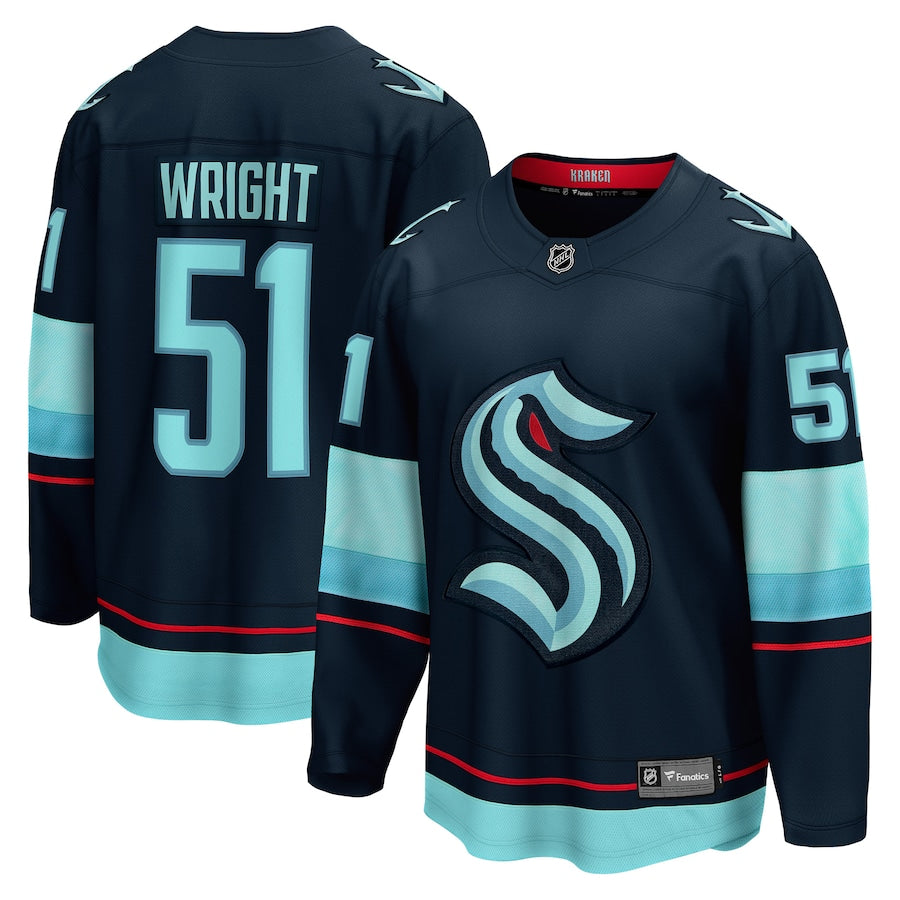 NHL Shane Wright Seattle Kraken 51 Jersey