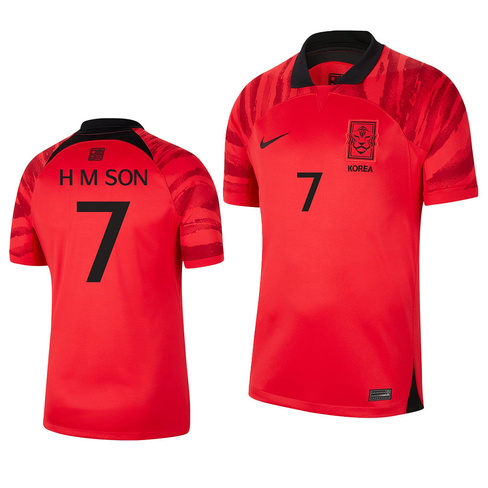 Son Heung-Min South Korea 7 FIFA World Cup Jersey