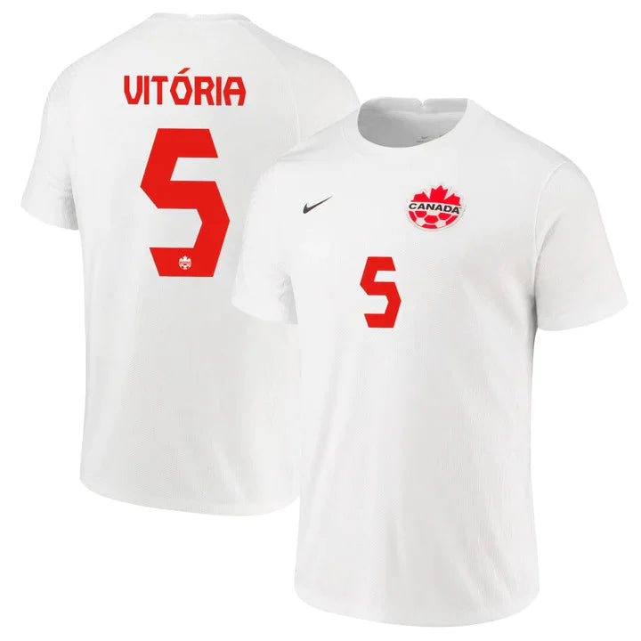 Steven Vitoria Canada 5 FIFA World Cup Jersey