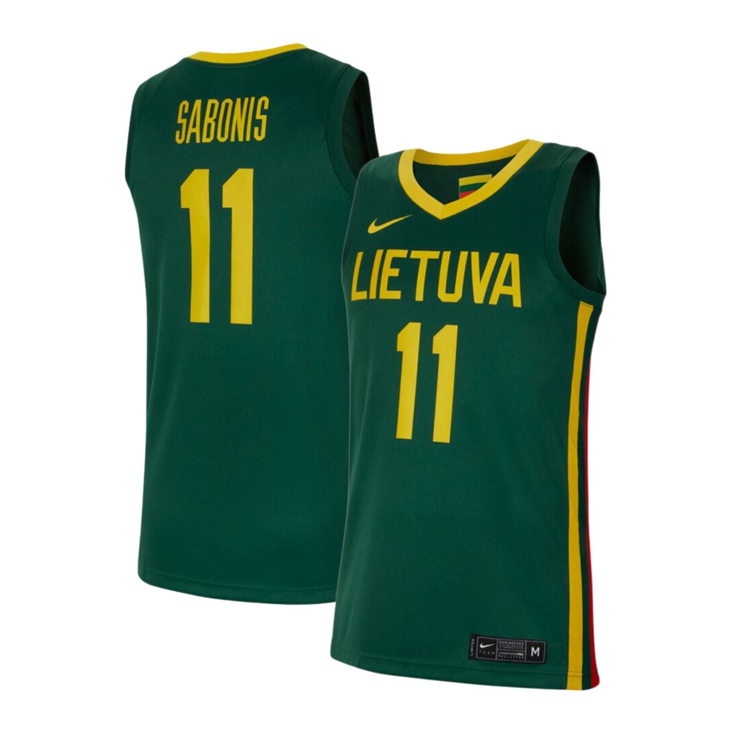 Team Lithuania Domantas Sabonis 11 Jersey The Jersey King