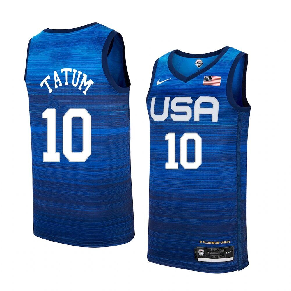 Team USA Jayson Tatum 10 Jersey