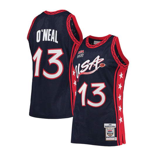 Team USA Shaquille O'Neal 13 Jersey