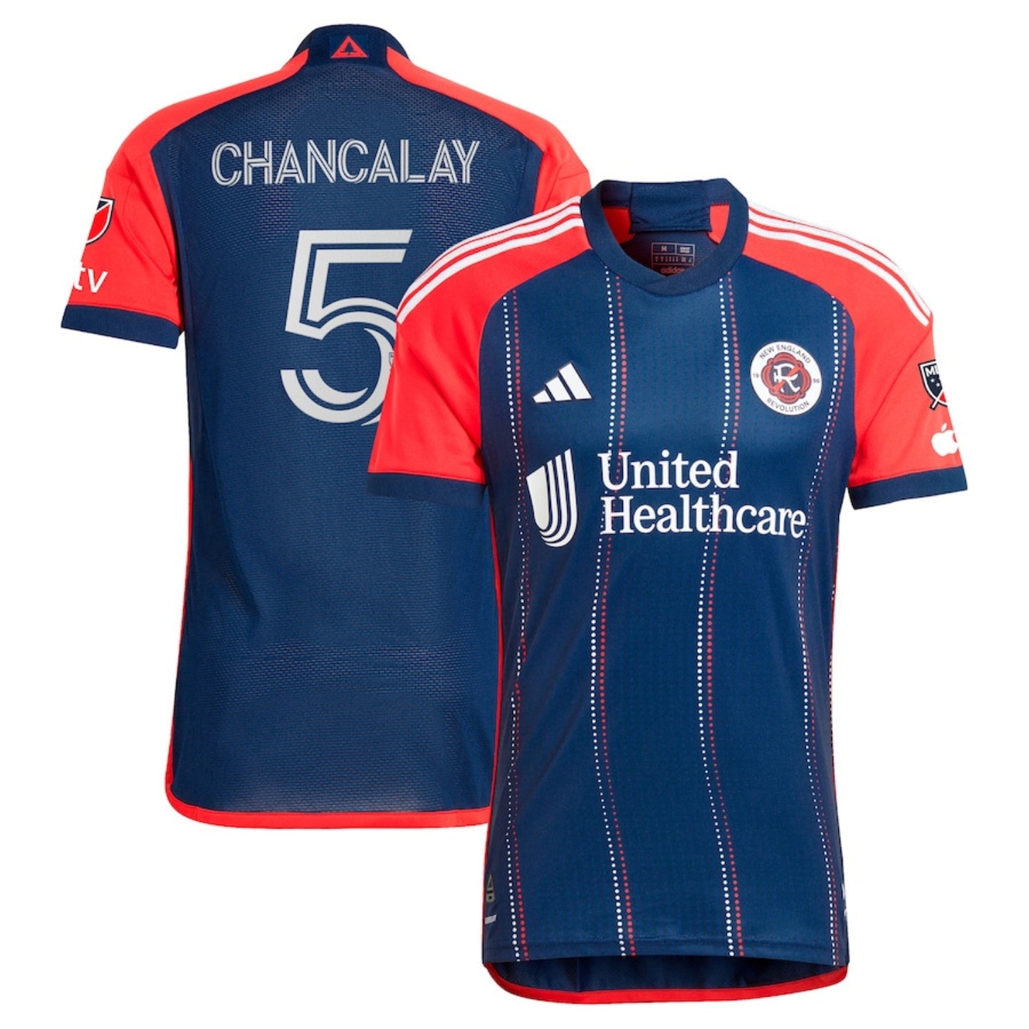 Thomàs Chancalay New England Revoltuion MLS 5 Jersey